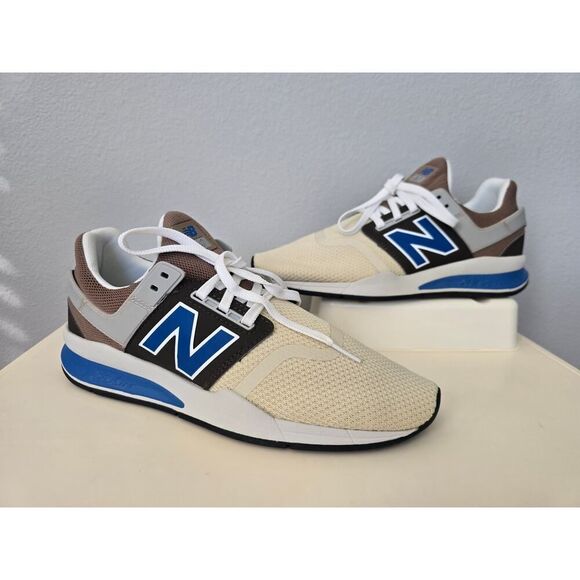 New Balance 247 MS247NMC Men’s Sneakers Size 9 NWOT Beige Blue No Box Streetwear main image 7